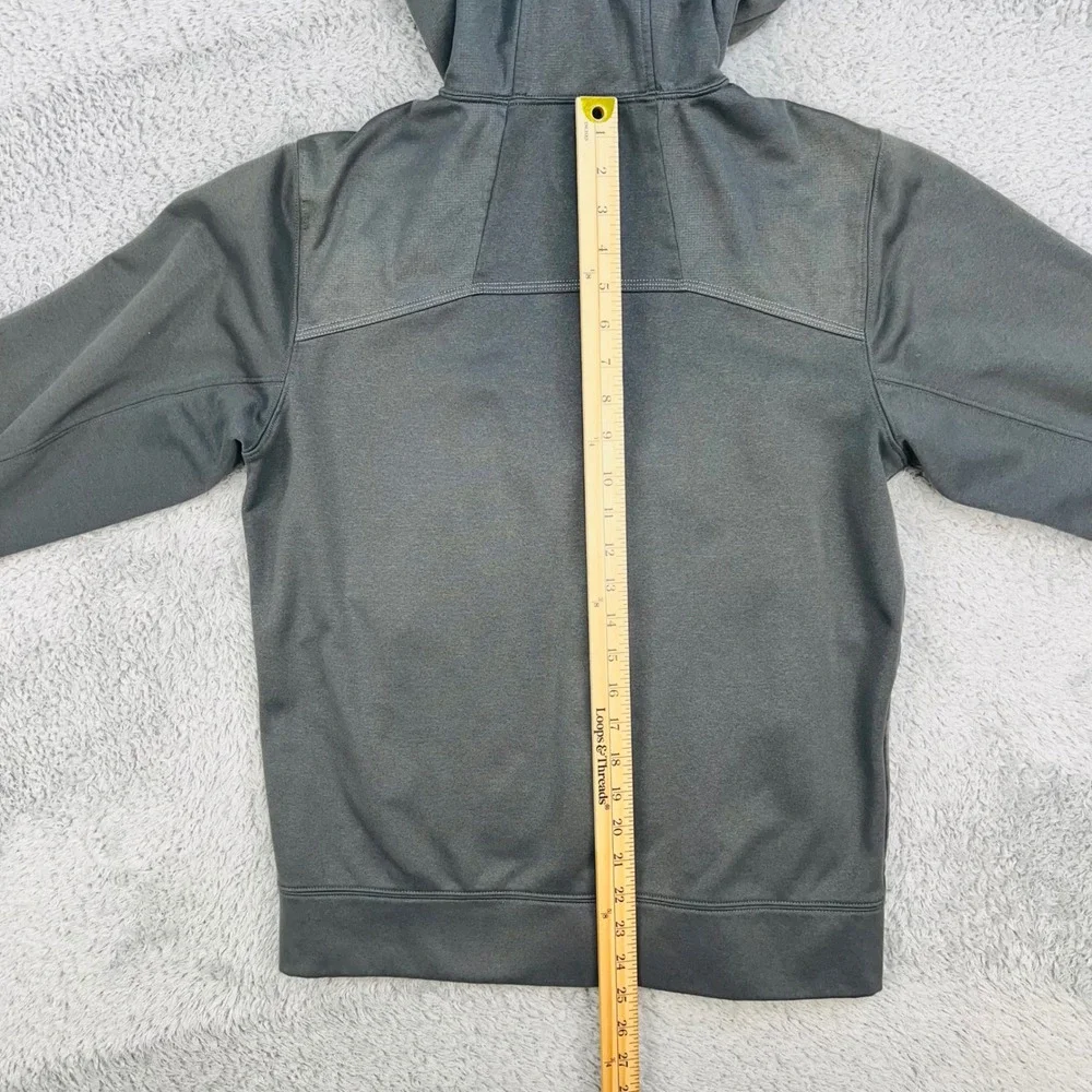 The North Face Men's Canyonlands Full‎ Zip Hoodie Small Black Grey Fleece F15